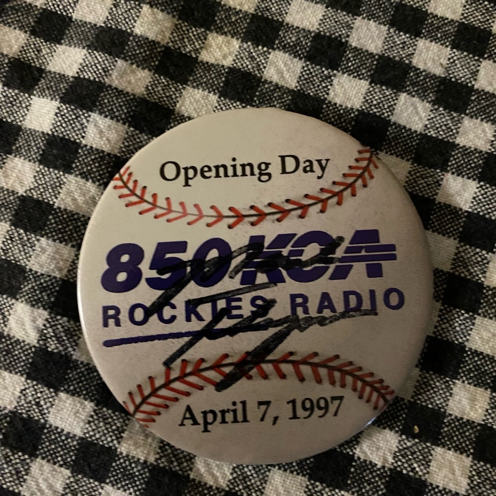 Opening Day 850 KOA Rockies Radio Button